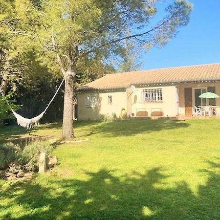 Villa 110m2, 7 pers, Jacuzzi , 3 chambres, terrain clos et arboré 2500m2 Trèbes Esterno foto