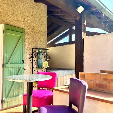 Villa 110m2, 7 pers, Jacuzzi , 3 chambres, terrain clos et arboré 2500m2 Trèbes Esterno foto